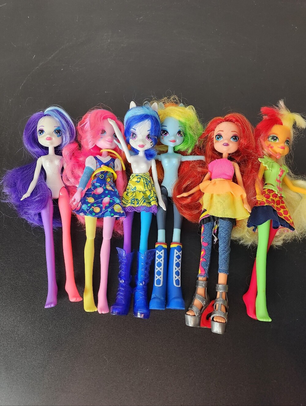 My Little Pony (MLP) Equestria Girls Equestria Girls fashion dolls from Hasbro